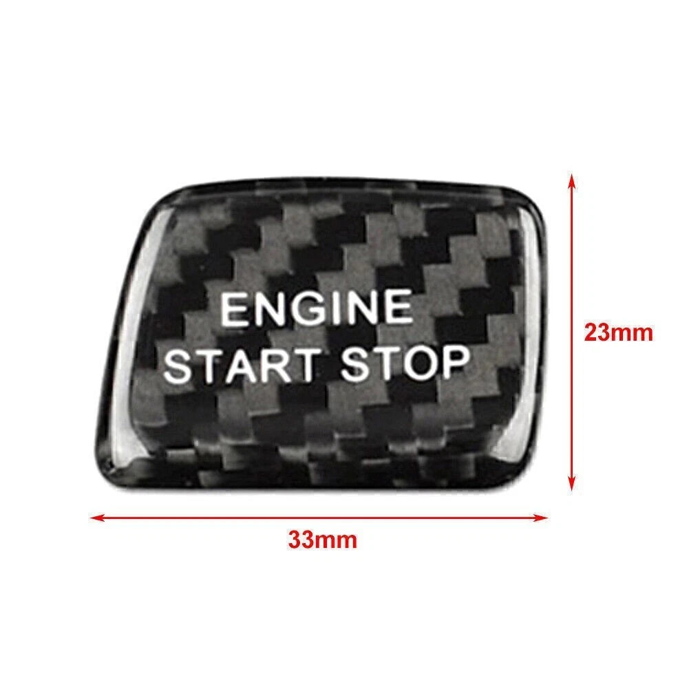 Carbon Engine Start Stop Button Cover for Chevrolet Camaro