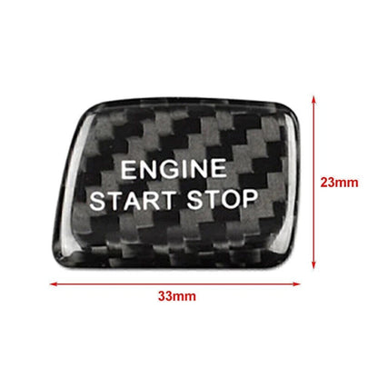Carbon Engine Start Stop Button Cover for Chevrolet Camaro
