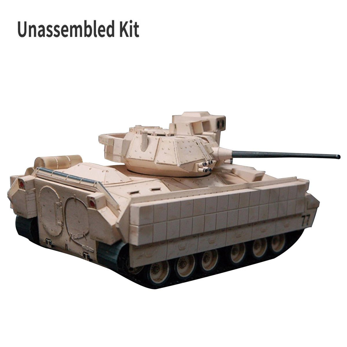 1/43 M2 Bradley Infantry Fighting Vehicle Model Kit (Unassembled)