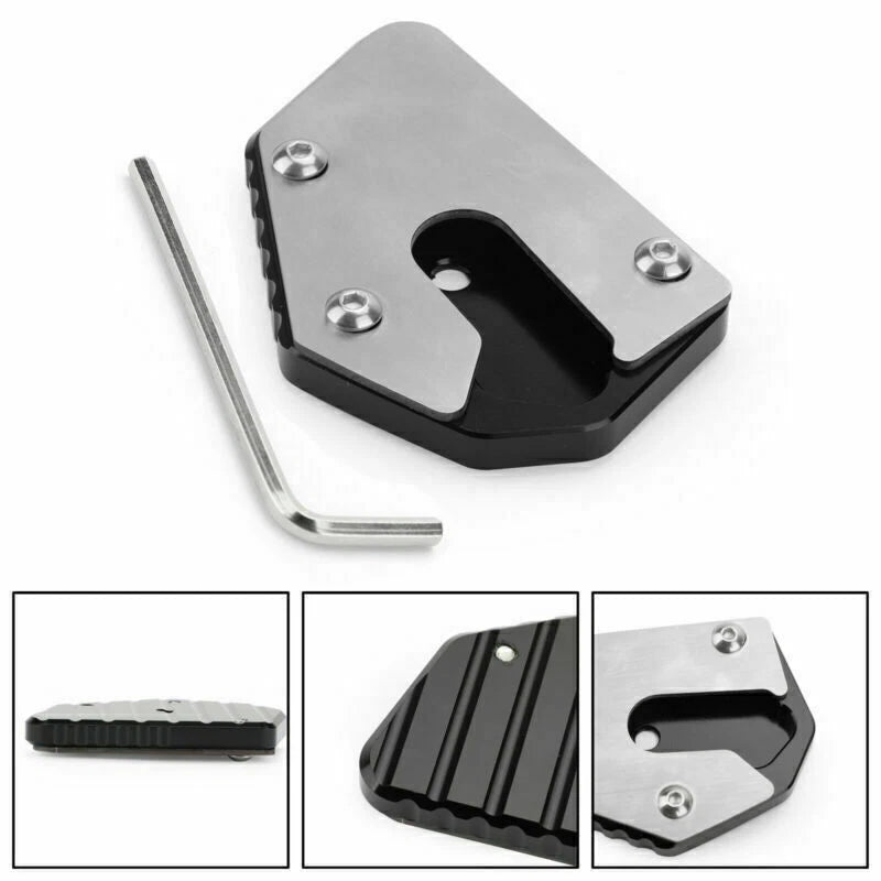 CNC Kickstand Side Stand Extension Pad for Suzuki V-Strom 650XT (2017–2019)