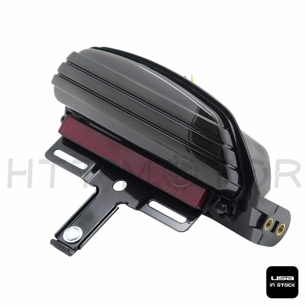 LED Tail Light Bracket for Harley FXST FXSTB FXSTC Softail (1990–2017)