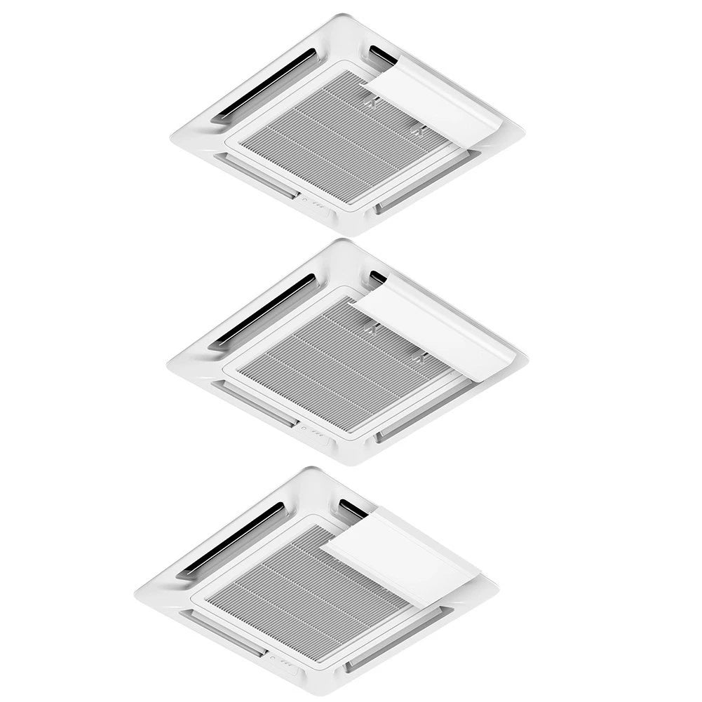 Airflow Deflector for Ceiling AC Units (20x40x5cm) - White Adjustable Baffle