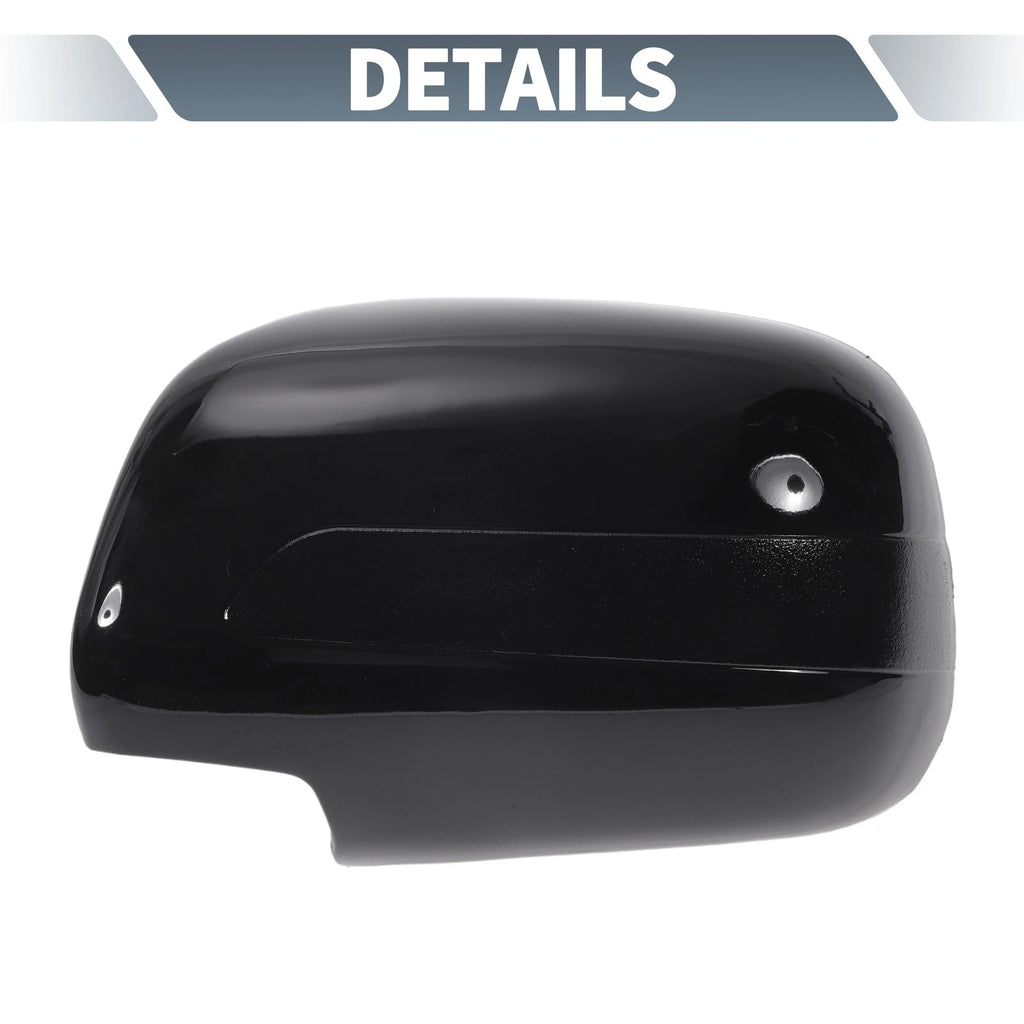 Rearview Mirror Cover Overlay Gloss Black for Lexus RX350 RX330 (2003–2009)
