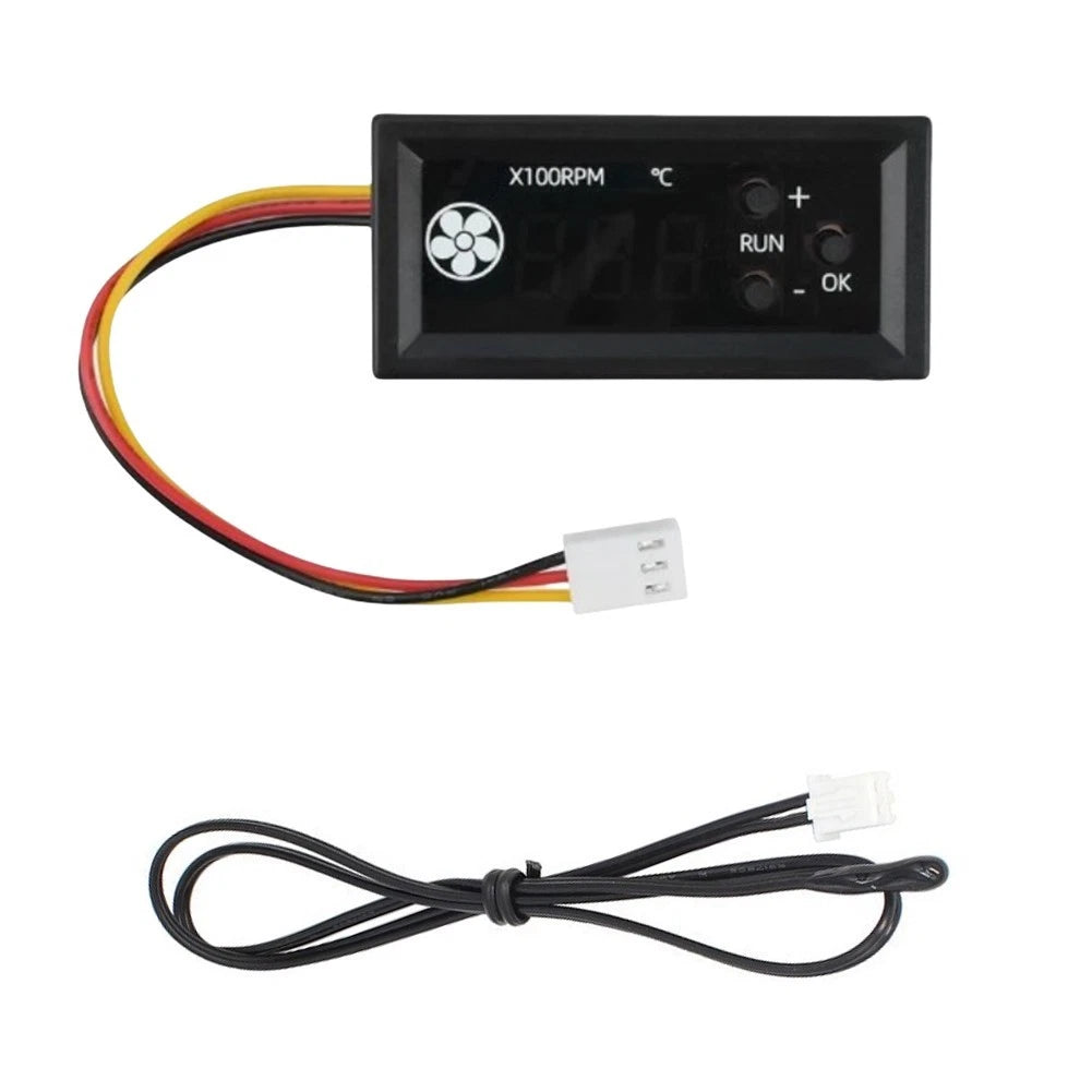 PWM Fan Thermostat for DC12V Air Liquid Temperature Control