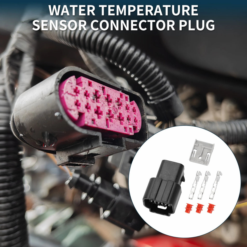 3 Pin Water Temperature Sensor Connector Plug for Kia (2012–2024)