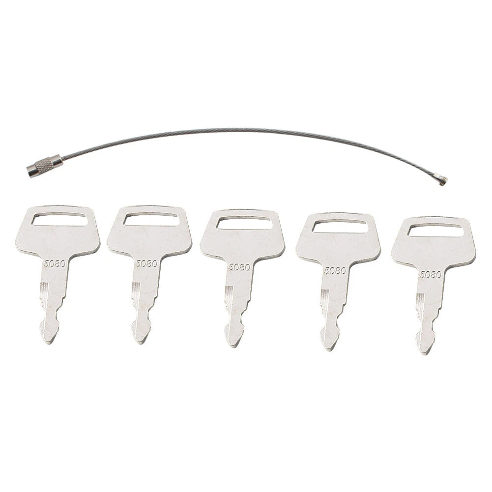 5X Ignition Keys for IHI Excavator (5080)