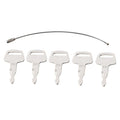 5X Ignition Keys for IHI Excavator (5080)