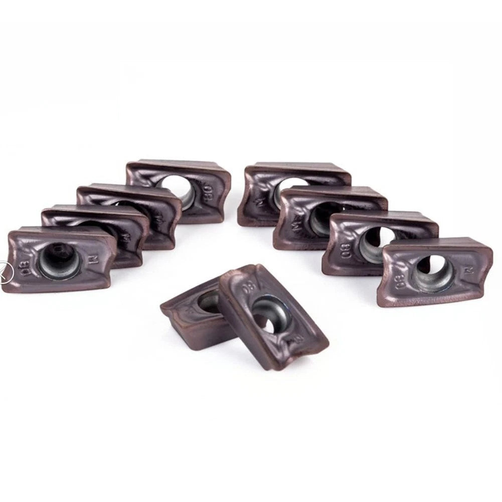 10pcs AOMT123608PEERM Carbide Inserts for Milling Cutter