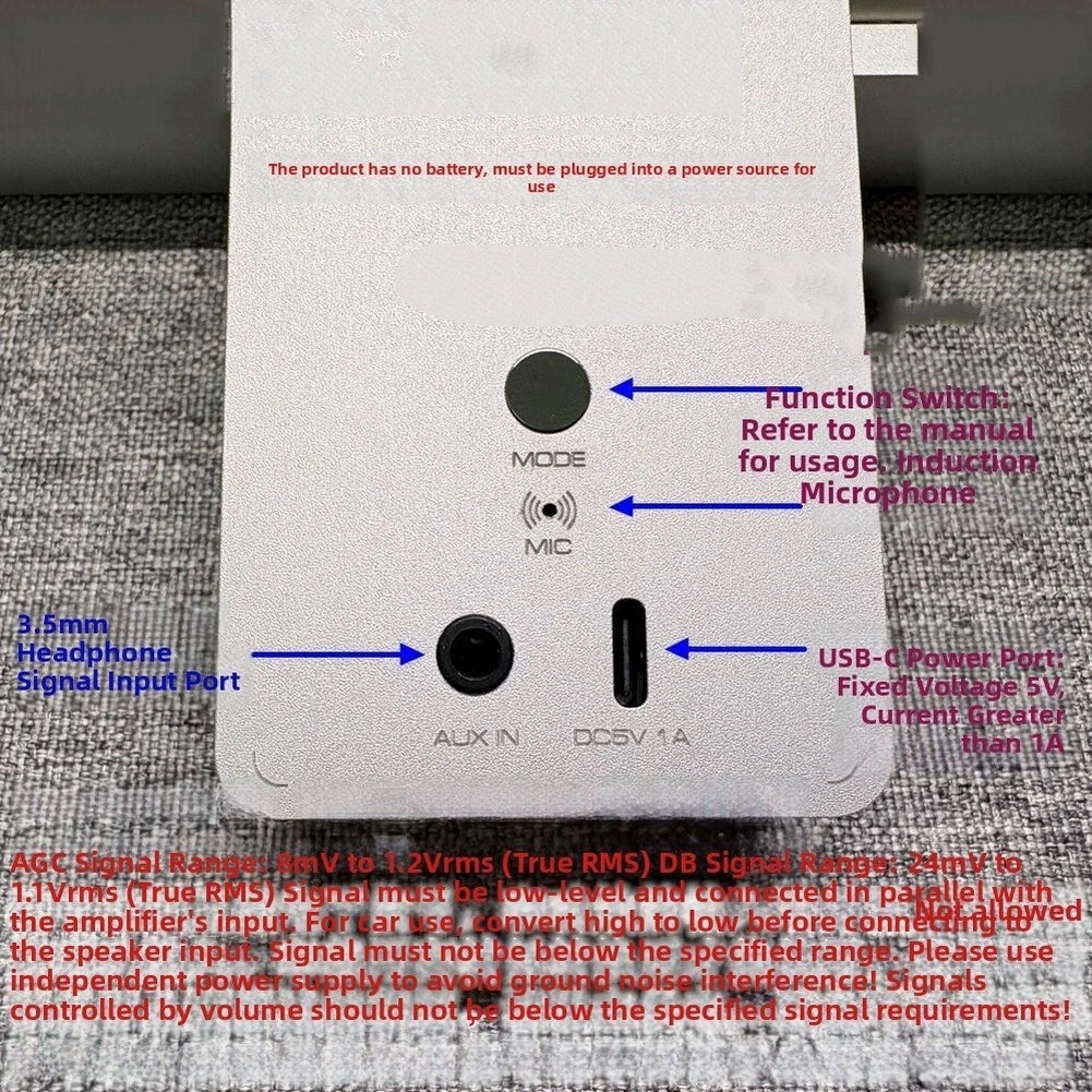 Dual Channel LED Music Spectrum Display for Audio Input Signal