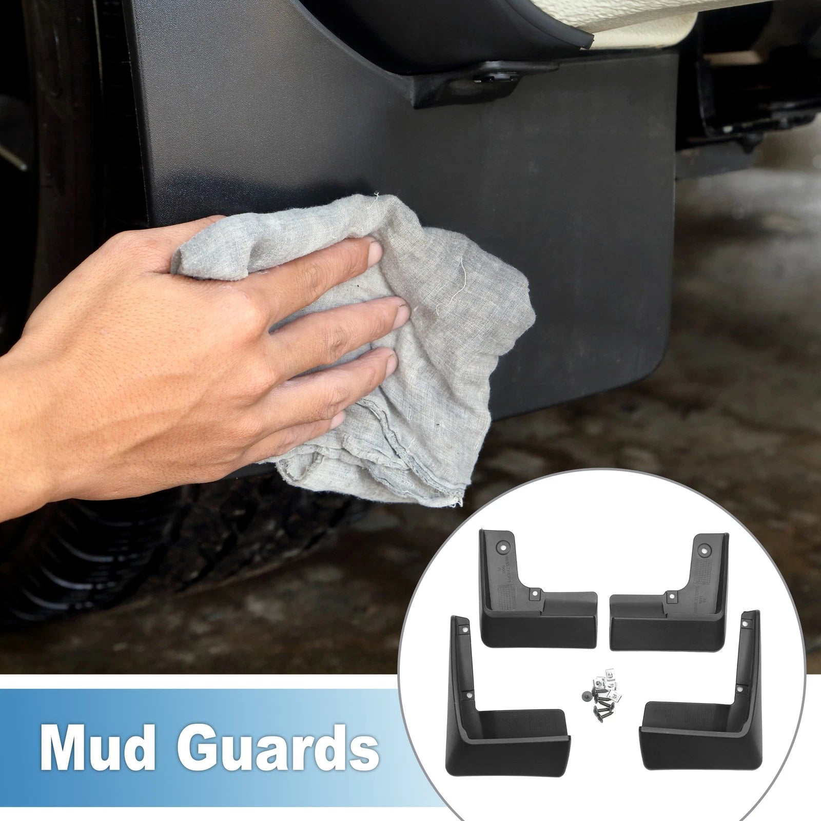Mud Flap Splash Guard Front Left for Toyota Prius Hatchback (2010–2015)