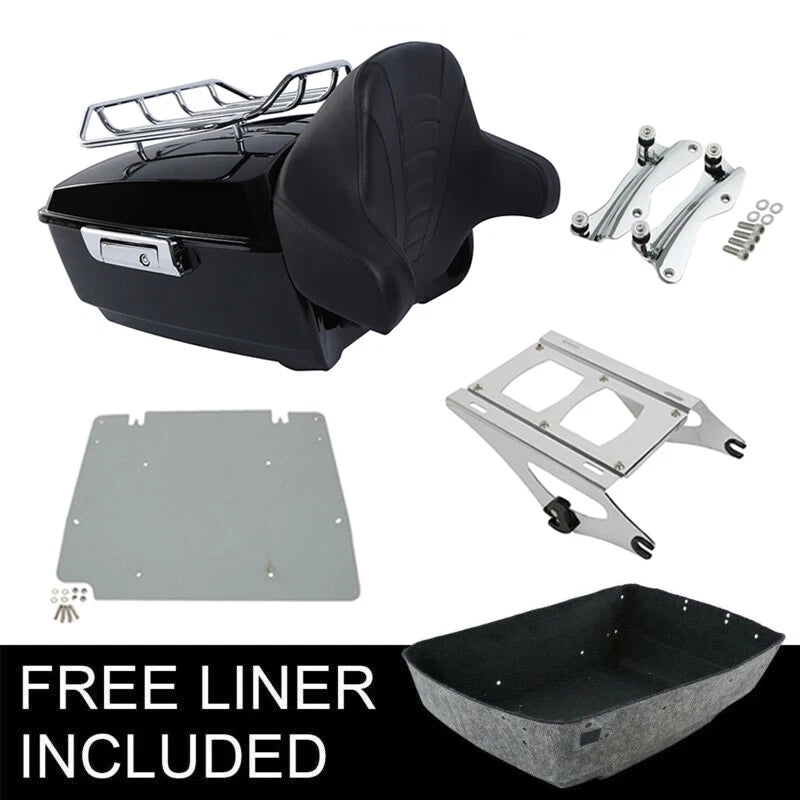 Backrest Pad Mounting Plate for Harley Touring (2014–2026)