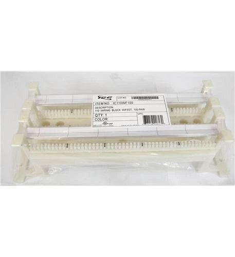 110 Wiring Block for ICC IC110WF100 (100-pair, Cat 5e)