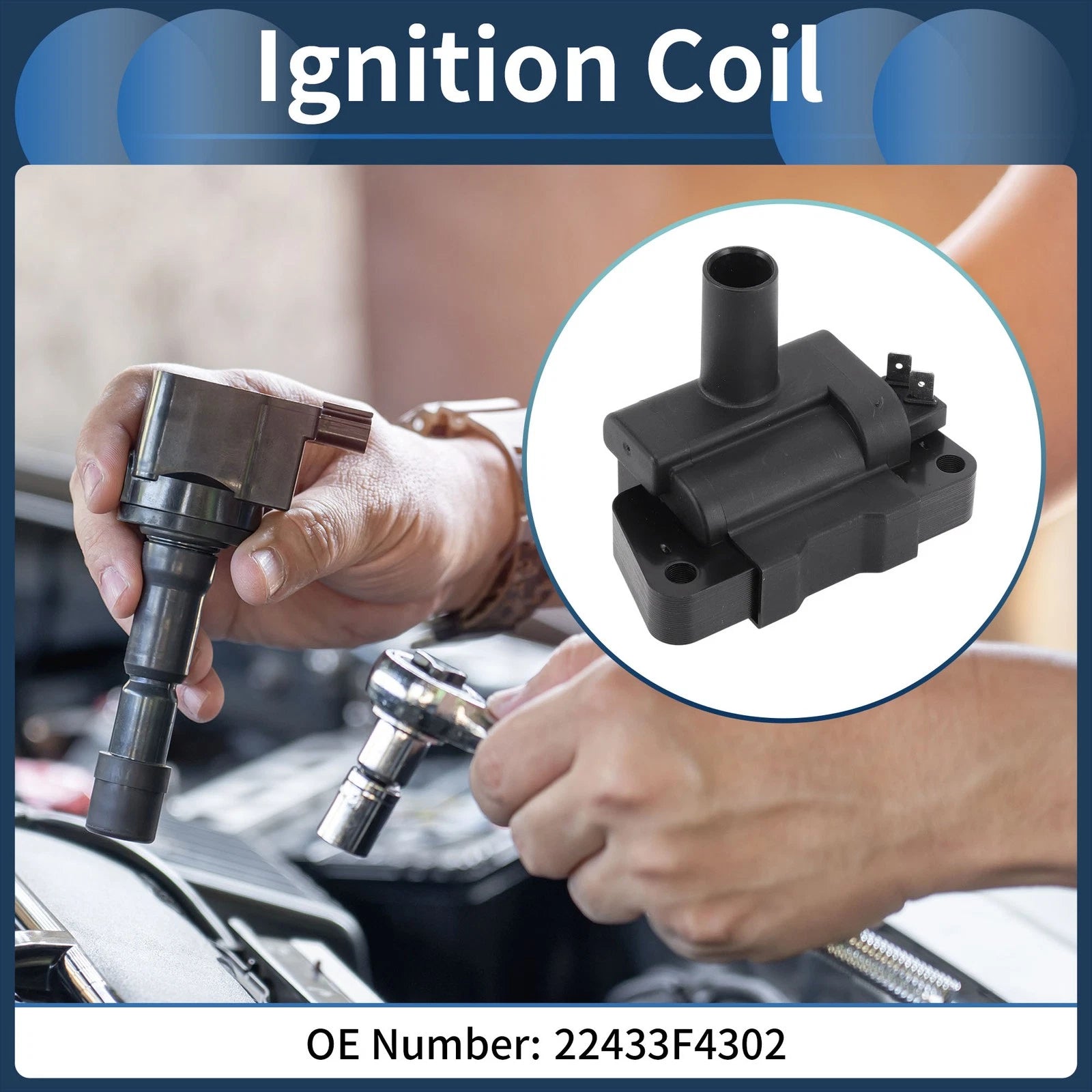 Ignition Coil Pack No. 22433F4302 for Nissan Frontier (2004)