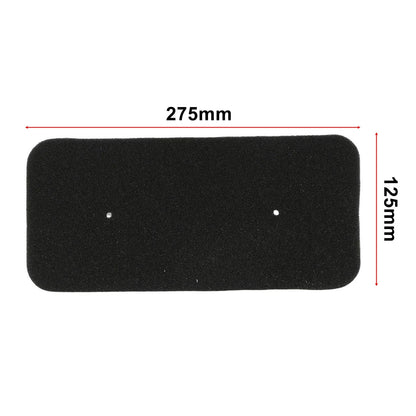 2X Vacuum Parts Sponge Filter 27x12.5 cm for Home