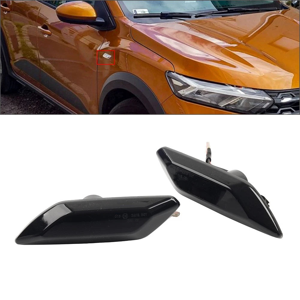 Front Side Marker Lamp Turn Signal for Dacia Sandero Stepway (2021–Present)