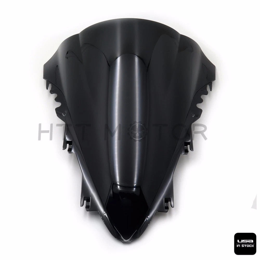 Smoke Double Bubble Windshield for Yamaha YZF R1 1000 (2007–2008)
