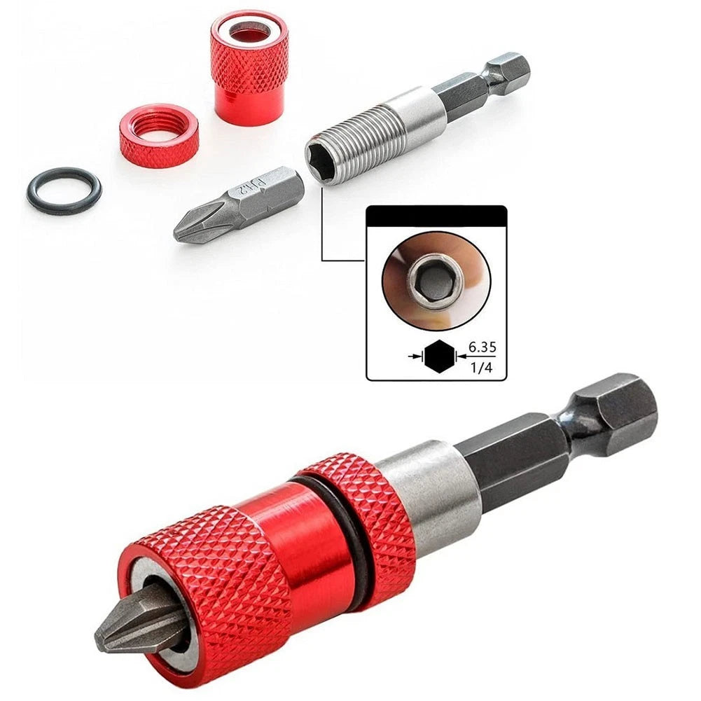 Screwdriver Bit Holder with Magnetic Tip for DIY Enthusiasts