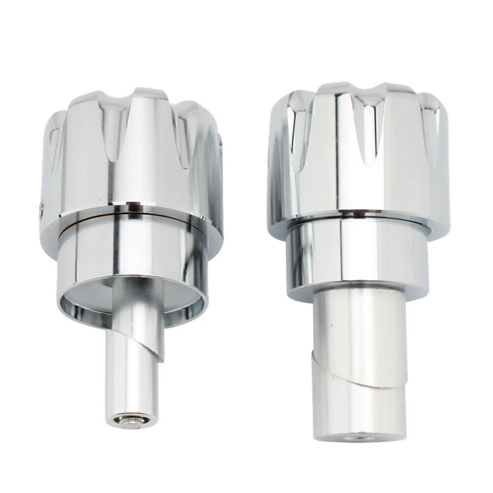 2X Front Axle Nut Covers for BMW R18 (Chrome Aluminum Alloy)