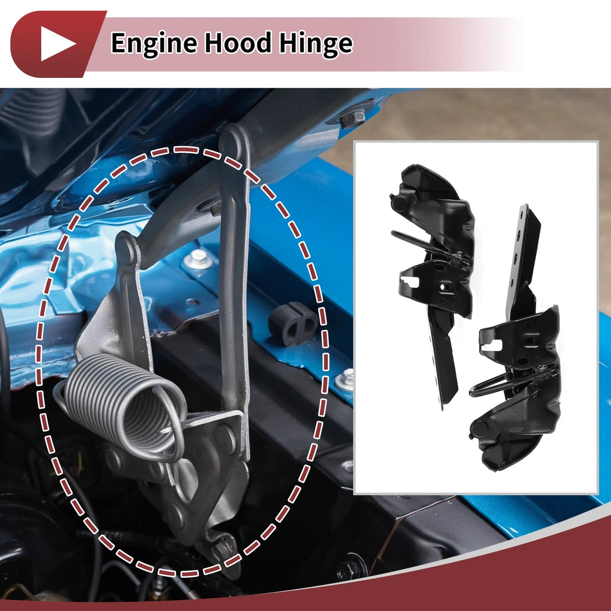 Hood Hinges for Honda Civic (2022–2023) 1 Pair