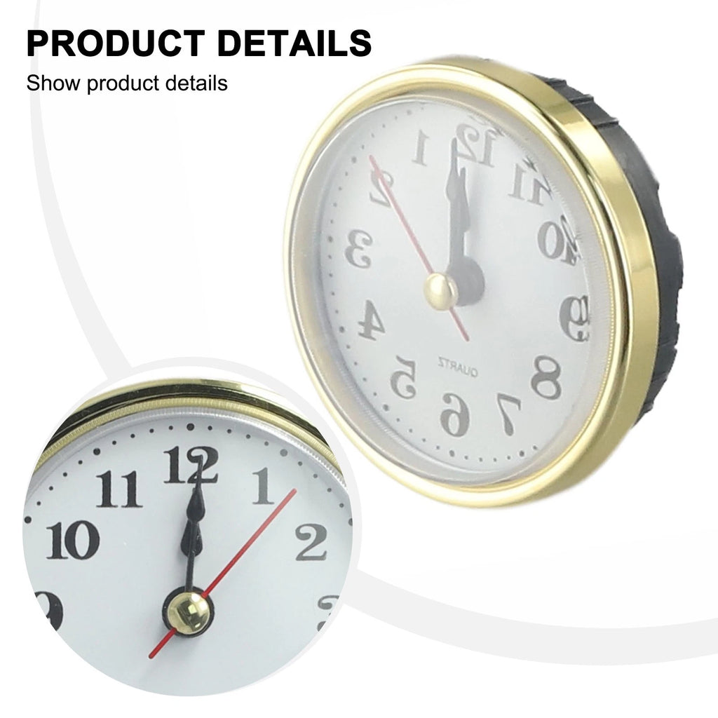Clock Inserts for DIY Projects (65MM Diameter)