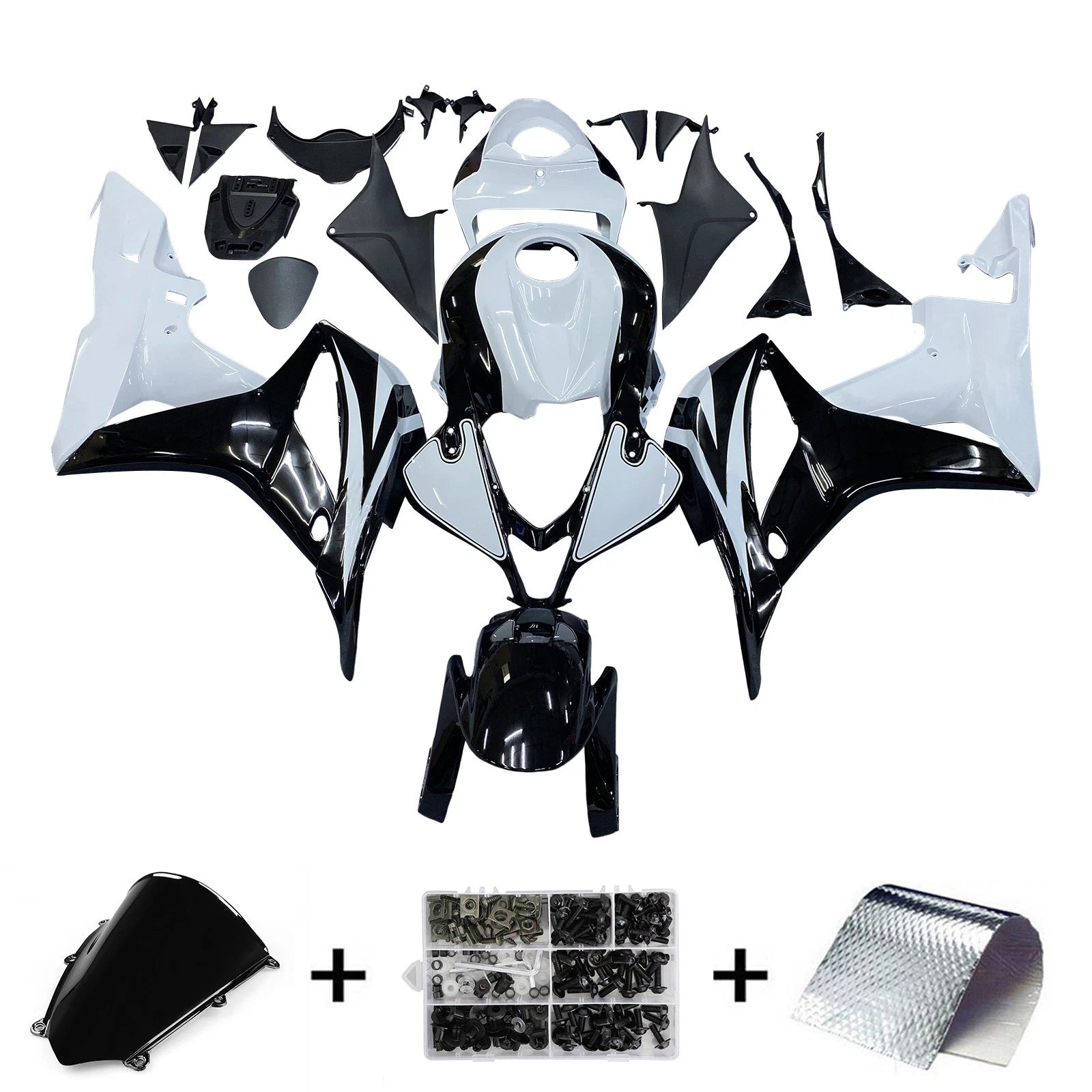 Injection Fairing Kit for Honda CBR600RR (2007–2008) ABS Plastic