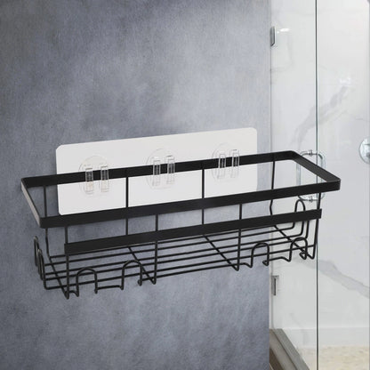 No Drill Shower Storage Racks for Organized Bathroom Space