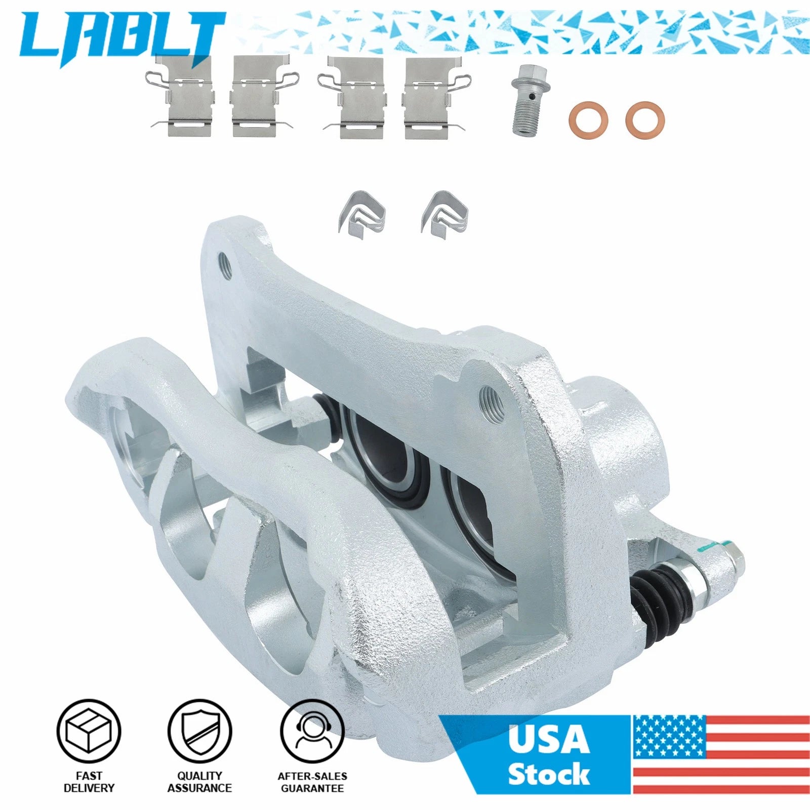 Front Left Brake Caliper w/ Bracket for Toyota Highlander, Sienna (2010–2018)