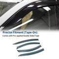 Window Deflectors Side Vent Visors for Chevrolet Cruze (2015–2019)