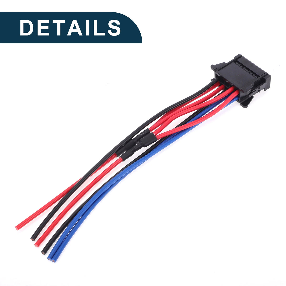 Set of 1 Blower Motor Resistor Cable Connector for Renault Clio (No.8200729298)