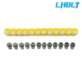 12Pcs ER20 Spring Collet Set for CNC Milling Lathe Engraving Machine