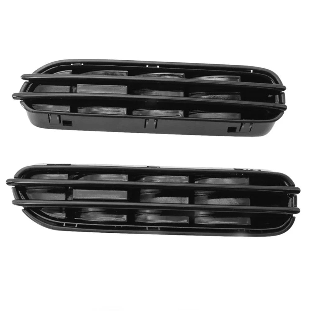 Wing Cover Pair Front Wing Grille ABS Fits Left And Right Replace OE 51137896850