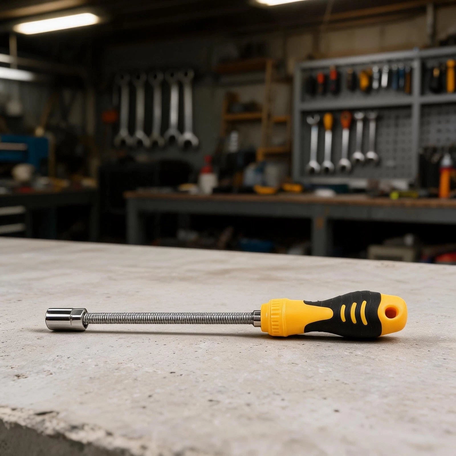Flexible Socket Screwdriver for 7mm Hexagonal Bits (Universal)