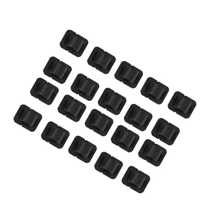 20 Pcs Bonnet Pad Clips for Volvo (9182822)