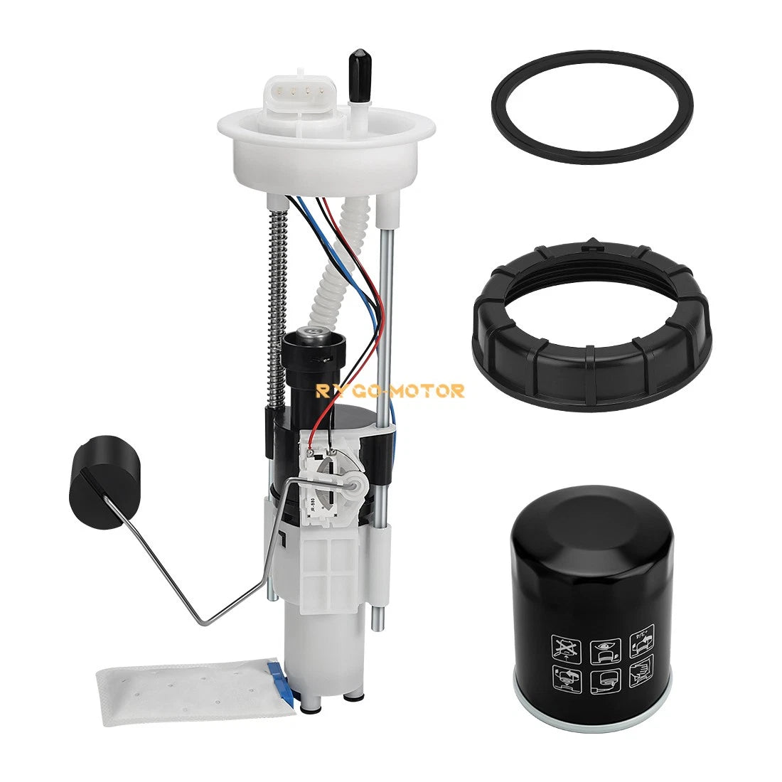 Fuel Pump Assembly & Oil Filter for Polaris RZR 570 800 900 (2011–2019) 47-1011 2204403