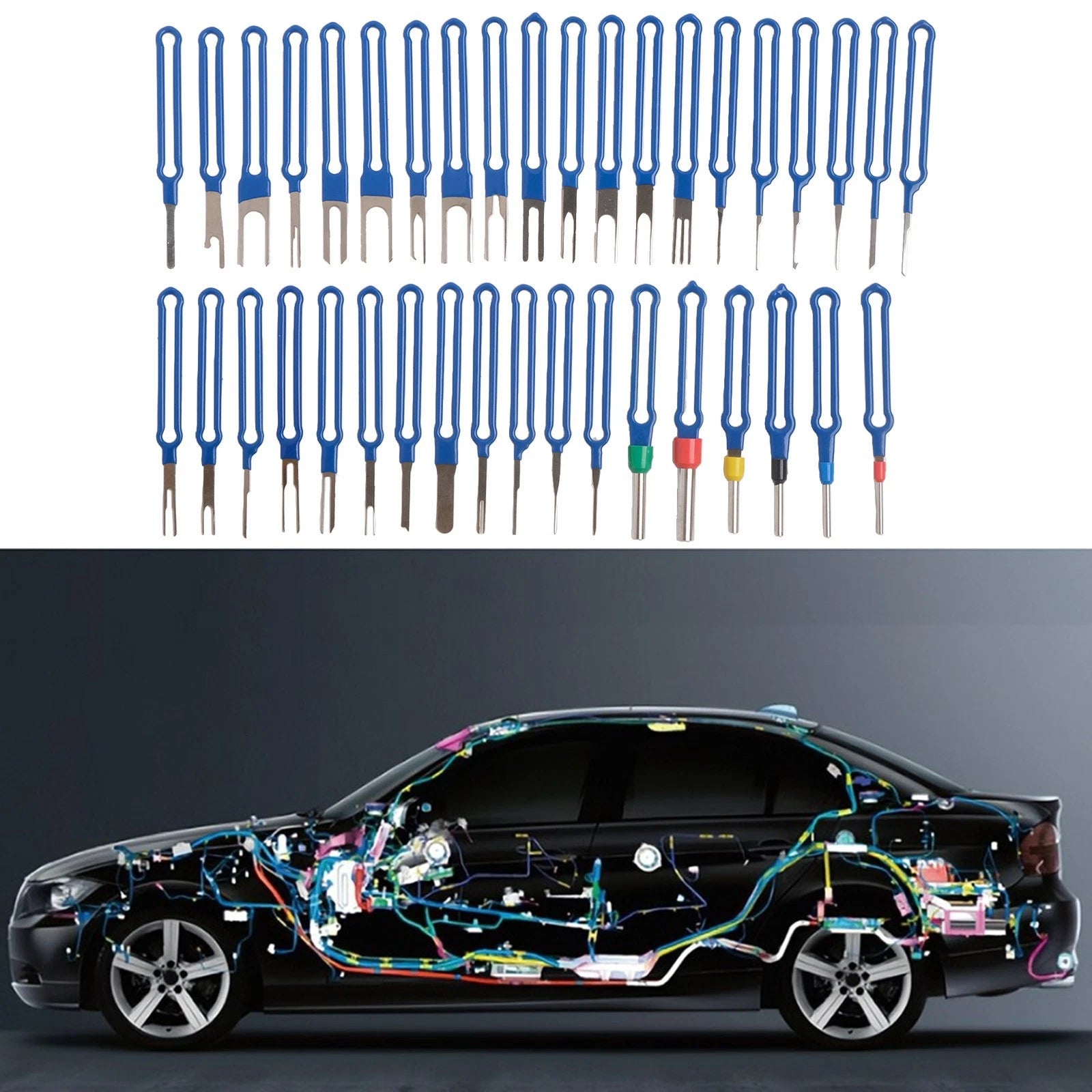 38Pcs Car Terminal Removal Tool Set for Wiring Harness