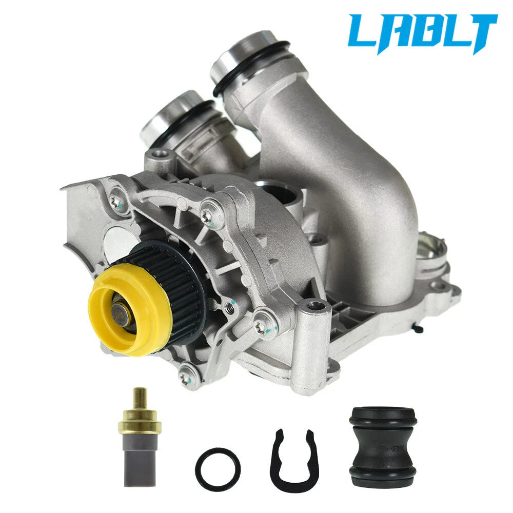 Water Pump Thermostat Assembly for Audi A3 A4 TT VW Passat Tiguan (2007–2015)