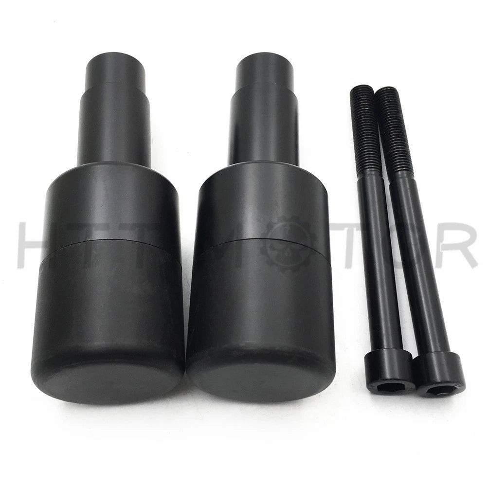 2X Frame Sliders for Suzuki Hayabusa GSXR 1300 (2008–2012) Black