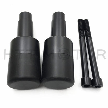 2X Frame Sliders for Suzuki Hayabusa GSXR 1300 (2008–2012) Black