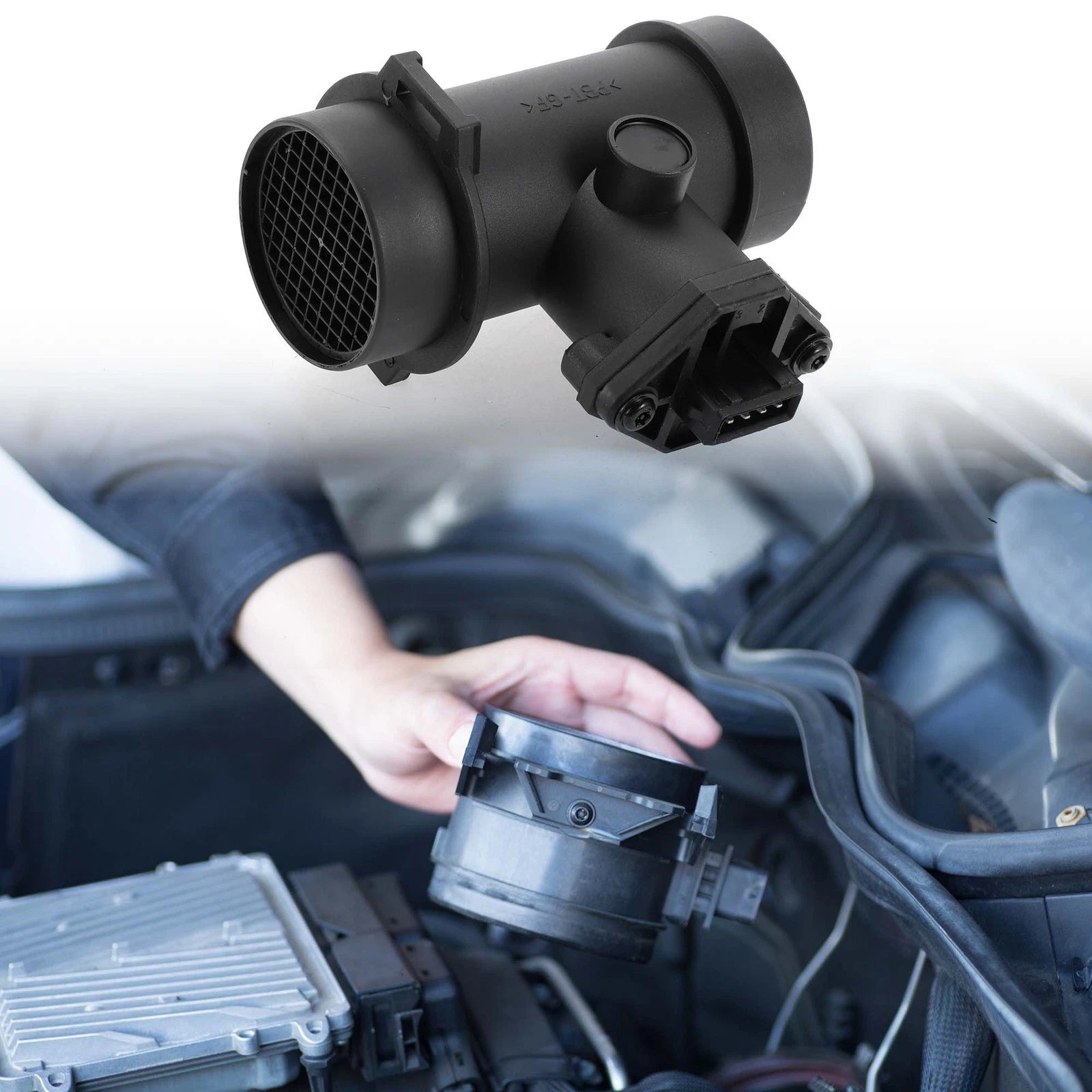 Mass Air Flow Sensor Assembly Replacement for Hyundai Accent (1995–1999)