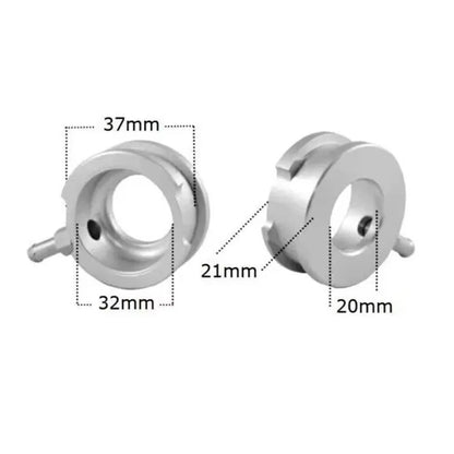 Weld-on Filler Neck for Universal Applications (Billet Aluminum 6061-T6)