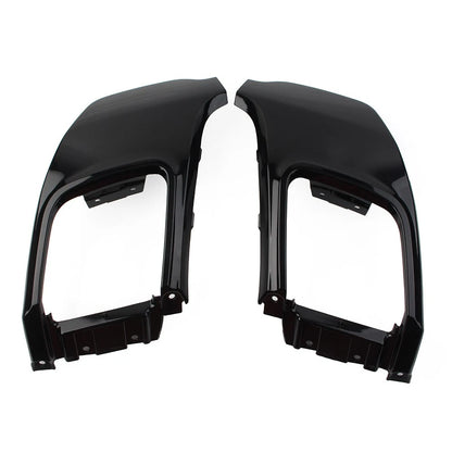 Pair Rear Bumper Tail Exhaust Pipe Trim for Land Rover Range Rover Evoque