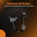 Electric Power Window Regulator & Motor for Jeep Cherokee (1987–1996)