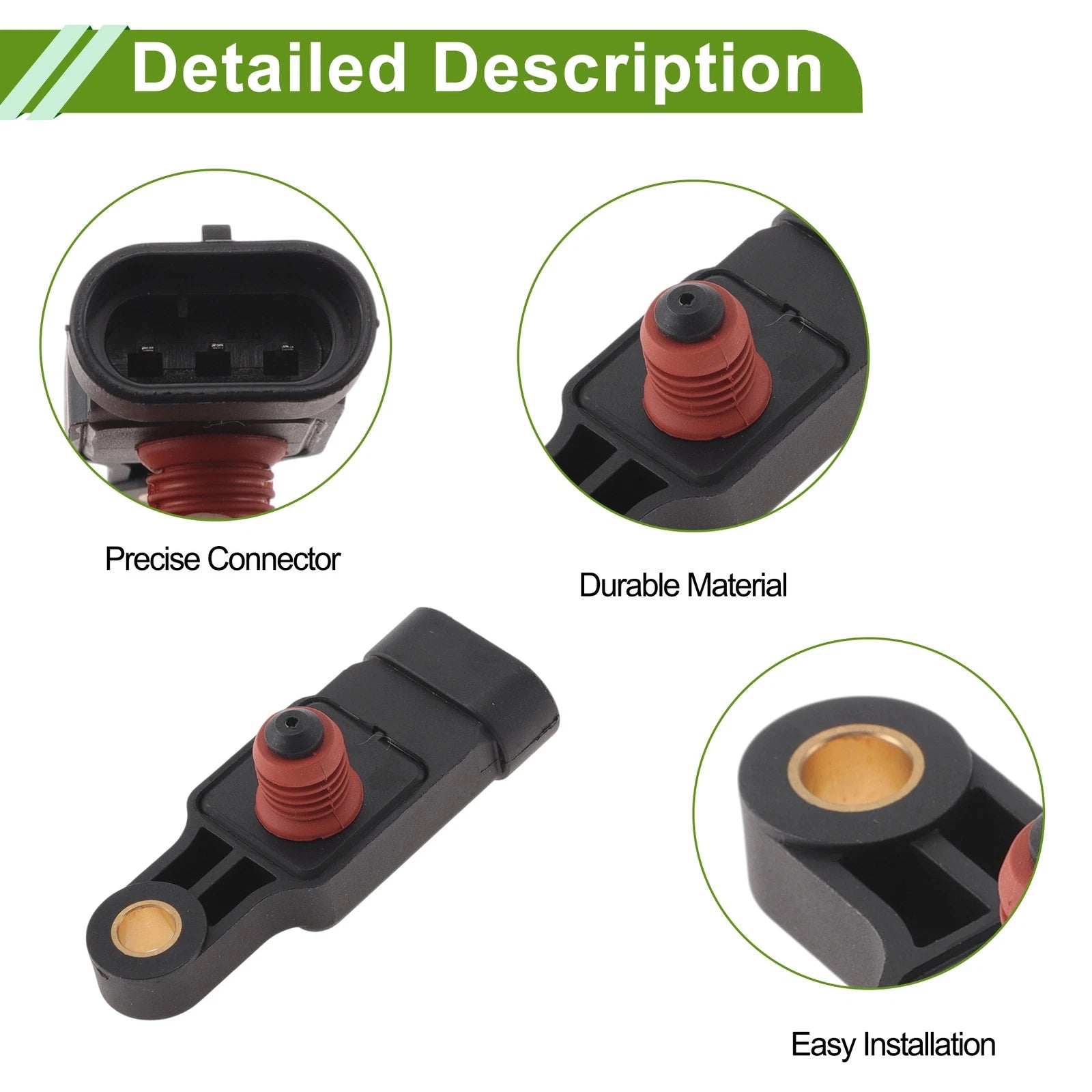 Manifold Absolute Pressure MAP Sensor OEM for Chevrolet Kalos 1.4 16V (2005–2008)