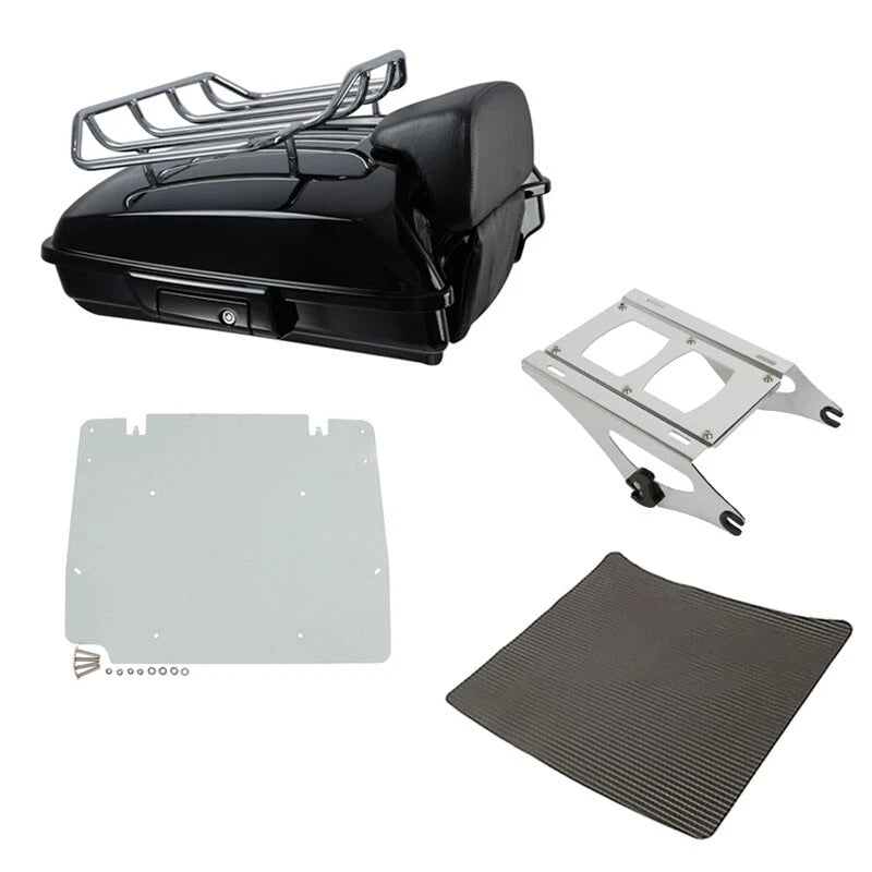 Trunk Backrest Mount Plate for Harley Road Electra Street Glide (2014–2026)