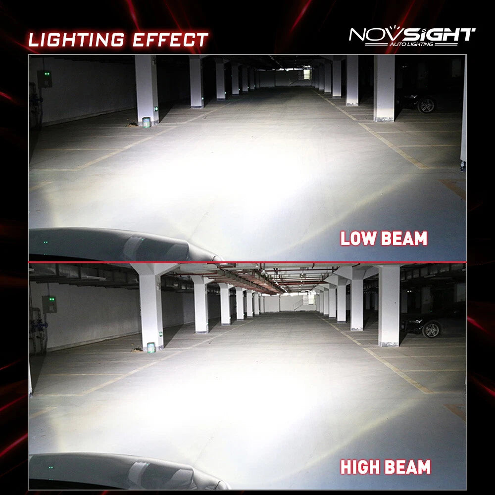 2X 9005 HB3 LED Headlight Bulb Kit for