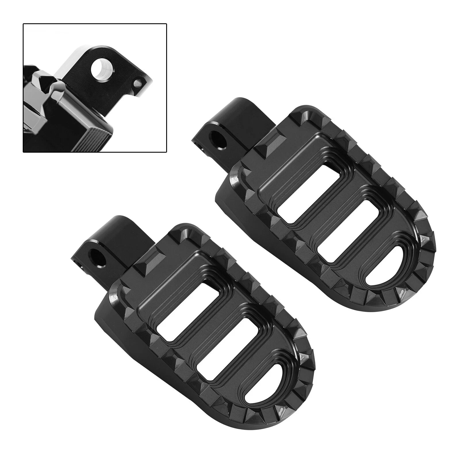 Front Footrests Foot Pegs for BMW R1250RT K1600B K1600GT K1600GTL (2018–2023)