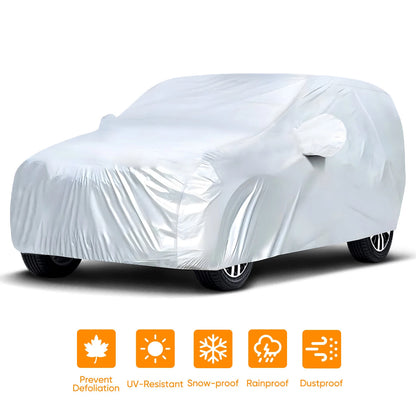 Car Cover for Honda Hyundai (Waterproof, UV, Rain, Dust Resistant)