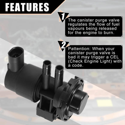 Vapor Canister Vacuum Solenoid Valve for Jeep Wrangler (1997–2004)