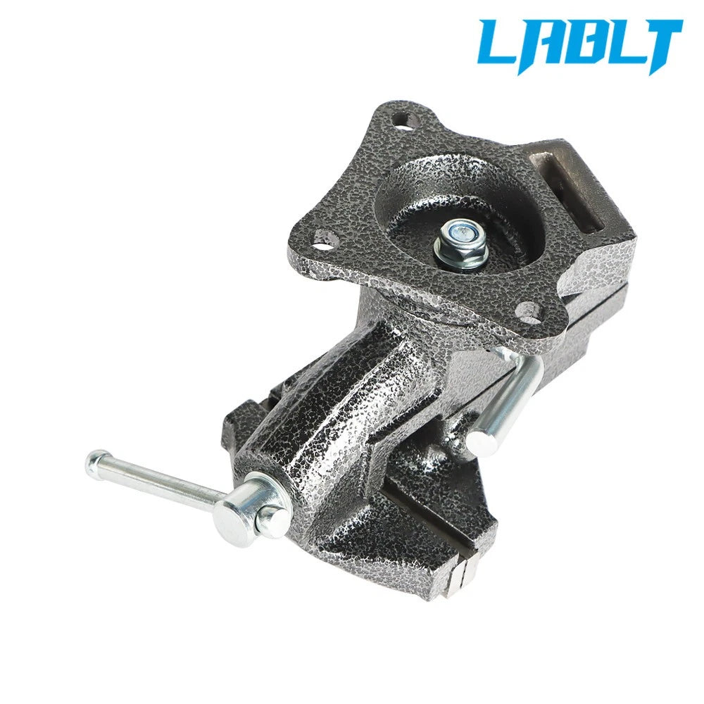 Bench Vise 3.3 Inch with Swivel Base for Universal Use