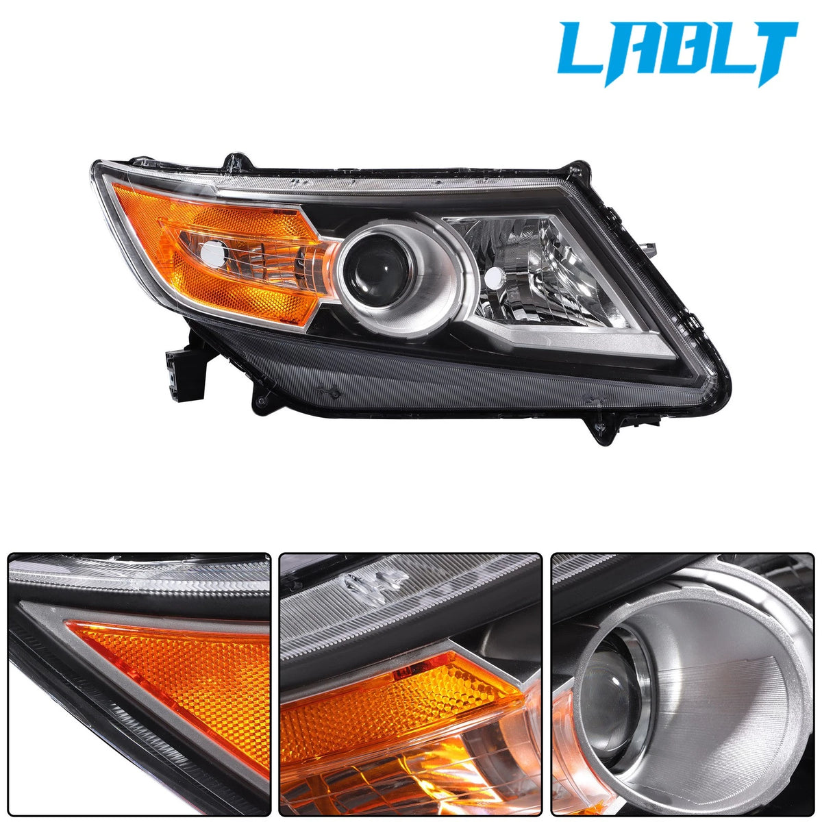 Right Side HID Headlight Assembly for Honda Odyssey (2014–2017)